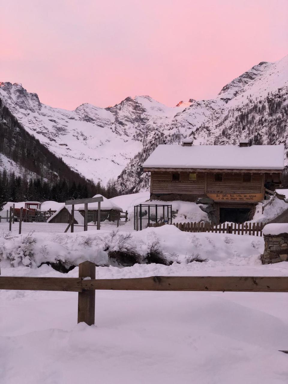 La Ferme du Grand Paradis Cogne Exterior foto